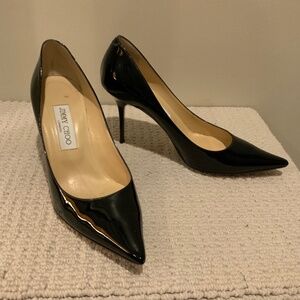 Black Patent Jimmy Choo Pump